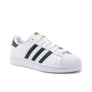 Adidas Superstar in White & Black